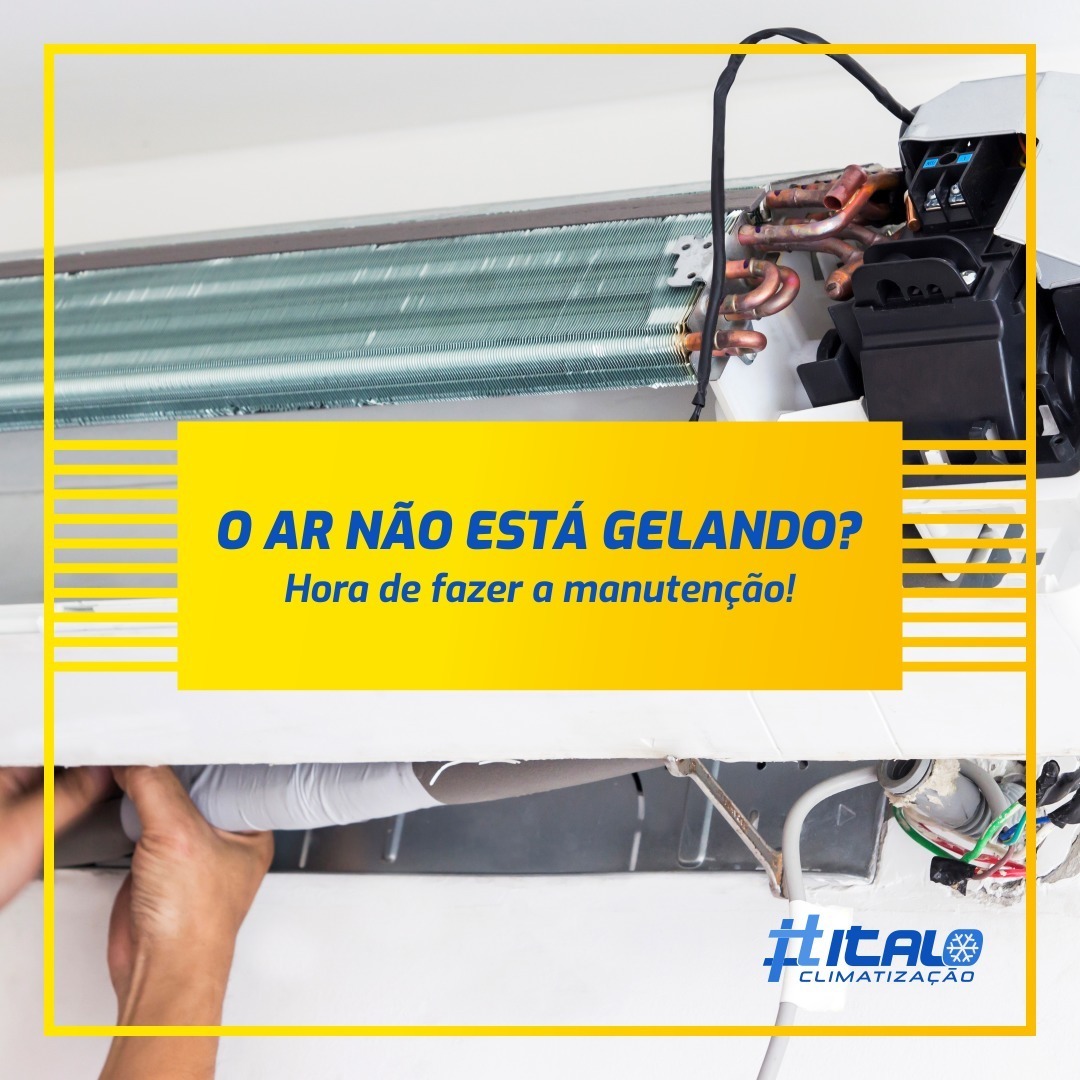 Ar não esta Gelando