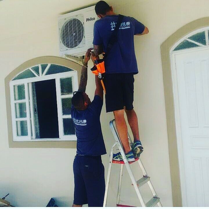 Instalação unidade condensadora